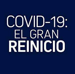 Cartel ilustrativo de lo que supone COVID-19