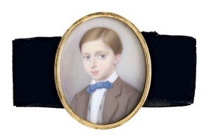 Don Alfonso Carlos de Borbón y Austria-Este, futuro rey carlista Alfonso Carlos I.
